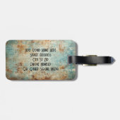 スチームパンクのナマケモノのカスタム荷物タグ ラゲッジタグ (裏面横)