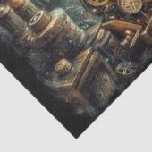 スチームパンクの実験室のデコパージュリス発明家 薄葉紙 (詳細)