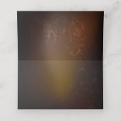 スチームパンクの時計とアンティークの歯車 ロイヤリティカード (内部開封)