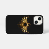 スチームパンクの羽根 iPhoneケース (裏面横)