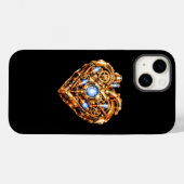 スチームパンクの複雑な機械ハートiPhoneケース Case-Mate iPhoneケース (裏面 (横))
