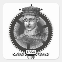 スチームパンクの運動家 スクエアシール