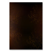 スチームパンクの錆びた背景(ターコイズレンズ付き) テーブルナンバー (裏面)