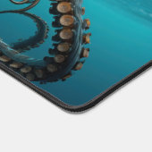 スチームパンクの鎧を持つイカ デスクマット (コーナー)