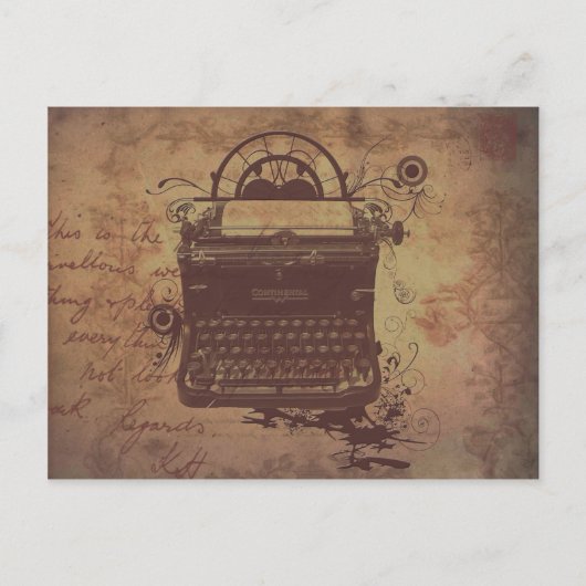 スチームパンクはがき ポストカード (正面)