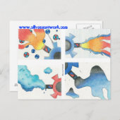 スチームパンクはがき ポストカード (正面/裏面)