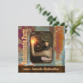 スチームパンクをテーマにしたバチェロレッテ 招待状 (スタンド正面)