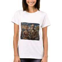 スチームパンクアメリカンゴシック：ロンドン - レディースTシャツ