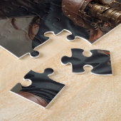 スチームパンクインスパイアグラフィックジグソーパズル ジグソーパズル (側面)