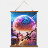 スチームパンクウィッチ 吊り下げ型タペストリー (正面)