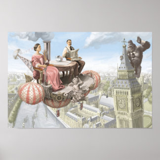 スチームパンクエアビュー ポスター