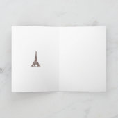 スチームパンクエッフェルタワー&ホットエアバルーン カード (内部)