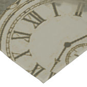 スチームパンクオリーブグリーンヴィンテージプリント テーブルクロス (アングル)