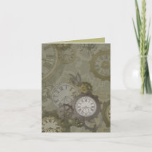 スチームパンクオリーブグリーン印刷