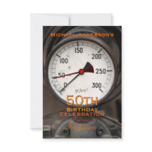 スチームパンクオールドマノメーター50th誕生祝い