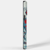 スチームパンクカウカスカルとインディアントライバルの羽 Case-Mate iPhoneケース (裏面 / 右)