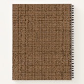 スチームパンクカウスパイラルノート ノートブック (裏面)