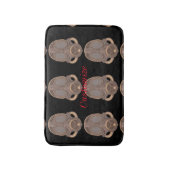 スチームパンクガスマスクThunder_Cove バスマット (正面縦)