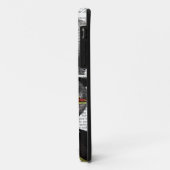 スチームパンクキャット-トップハットと赤黄色の眼鏡 Case-Mate iPhoneケース (裏面/左)