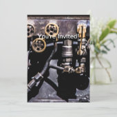 スチームパンクギアとゲージ 招待状 (スタンド正面)