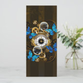 スチームパンクギアとブルーチョウ アドバイスカード (スタンド正面)