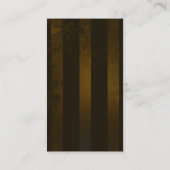 スチームパンクギアとブルーチョウ コーリングカード (裏面)