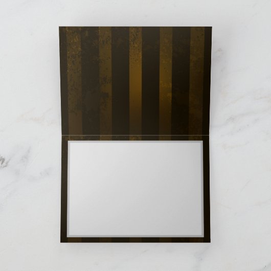 スチームパンクギアとブルーチョウ サンキューカード (内部)