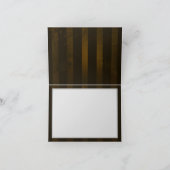 スチームパンクギアとブルーチョウ ノートカード (内部)