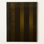 スチームパンクギアとブルーチョウ プランナー手帳 (裏面)