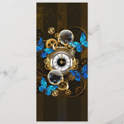 スチームパンクギアとブルーチョウ プログラム (正面)