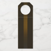 スチームパンクギアとブルーチョウ ボトルネックタグ (裏面)