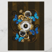 スチームパンクギアとブルーチョウ メニュー (正面)