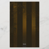 スチームパンクギアとブルーチョウ 便箋 (裏面)