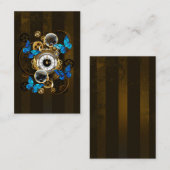 スチームパンクギアとブルーチョウ 紹介カード (正面/裏面)