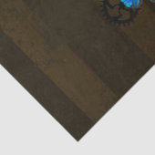 スチームパンクギアとブルーチョウ 薄葉紙 (詳細)