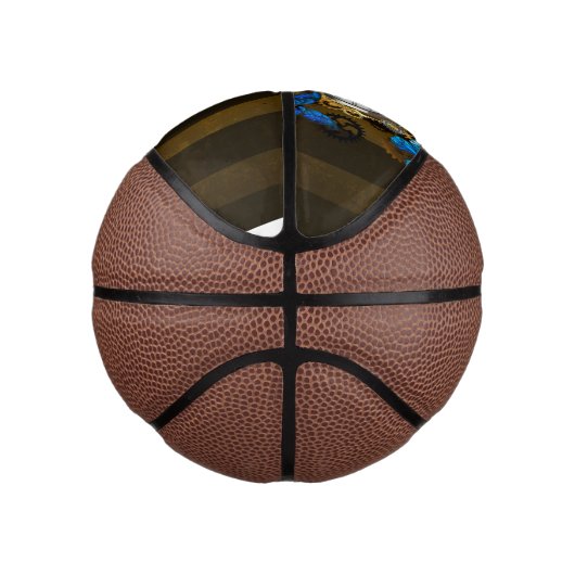 スチームパンクギアとブルーバターフライ ミニバスケットボール (右)