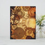 スチームパンクギアスクラップブック紙 (スタンド正面)