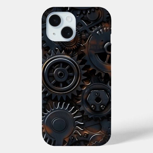 スチームパンクギアワークス スマホケース Case-Mate iPhoneケース (裏面)