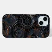 スチームパンクギアワークス スマホケース Case-Mate iPhoneケース (裏面 (横))