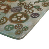 スチームパンクギアヴィンテージ カッティングボード (角)