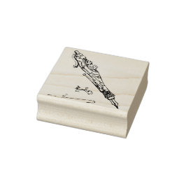 スチームパンクギア万年筆ゴム印 ラバースタンプ