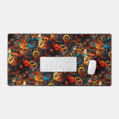 スチームパンクギア デスクマット (キーボード&マウス)