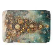 スチームパンククリスマスツリーバスマット バスマット (正面)