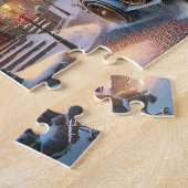 スチームパンククリスマスバスパズル ジグソーパズル (側面)