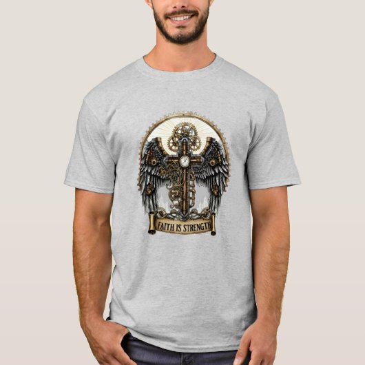 スチームパンククロス Tシャツ (正面)