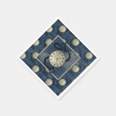 スチームパンクゴシックパンクロック&スカル紙 スタンダードカクテルナプキン (角)