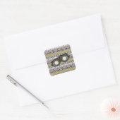 スチームパンクゴーグル スクエアシール (封筒)