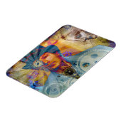 スチームパンクサイケデリックギア磁石 マグネット (左側)