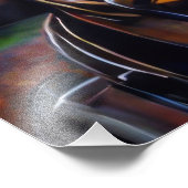 スチームパンクサイバー牛 フォトプリント            (角)