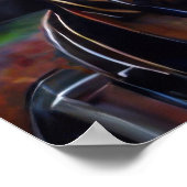 スチームパンクサイバー牛 ポスター (角)